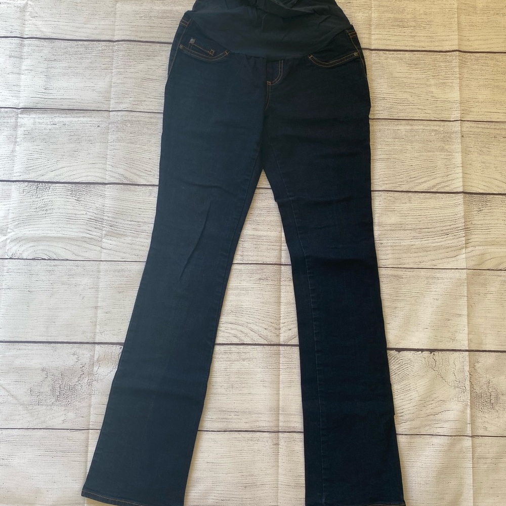 Long maternity jeans